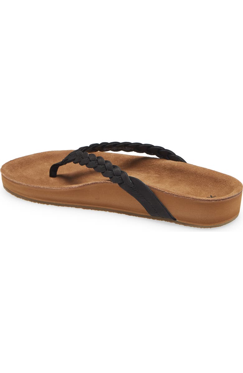 Sanuk She Loungy Braid Flip Flop, Alternate, color,