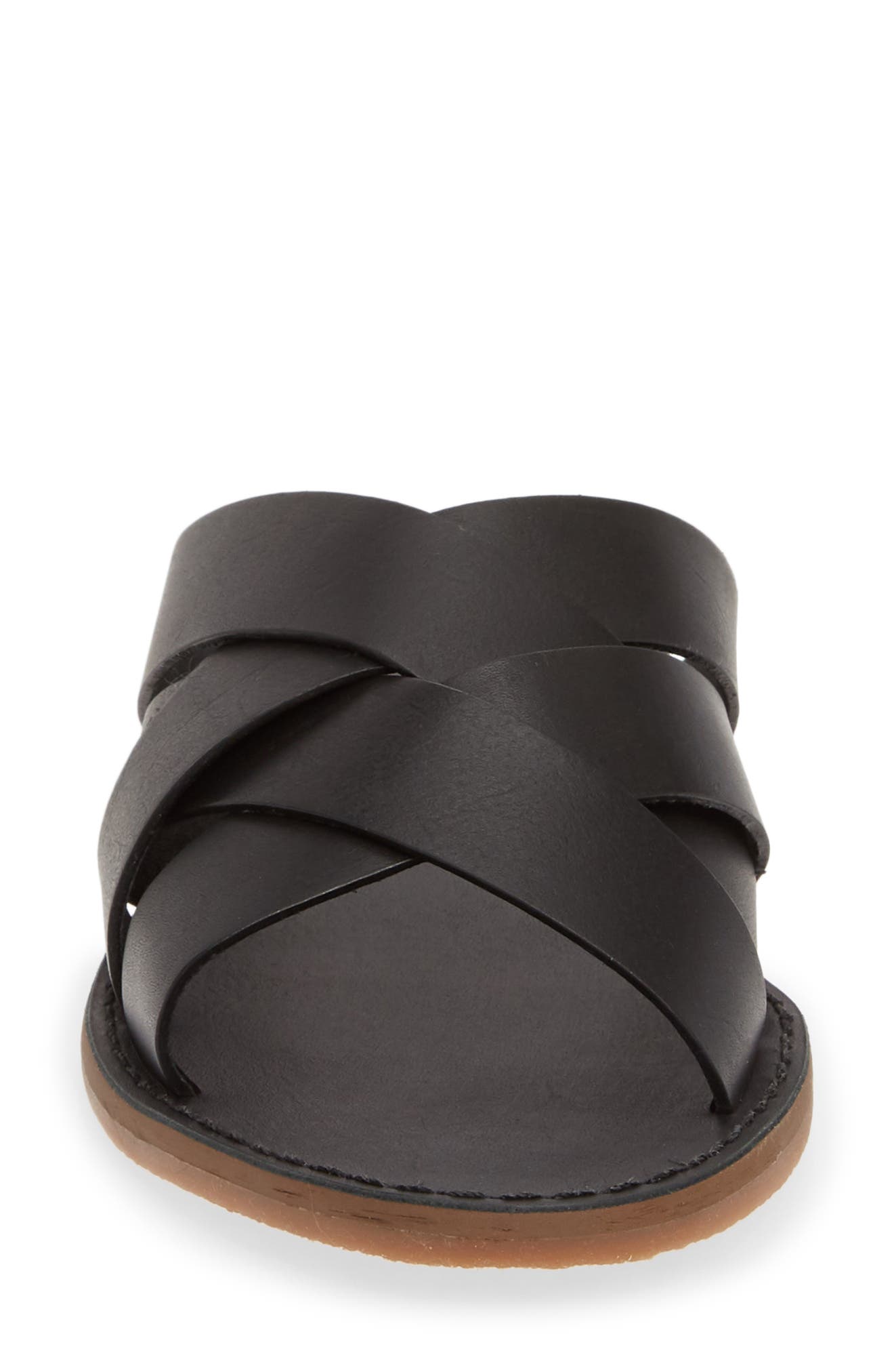 Madewell The Boardwalk Woven Slide Sandal, Alternate, color, 