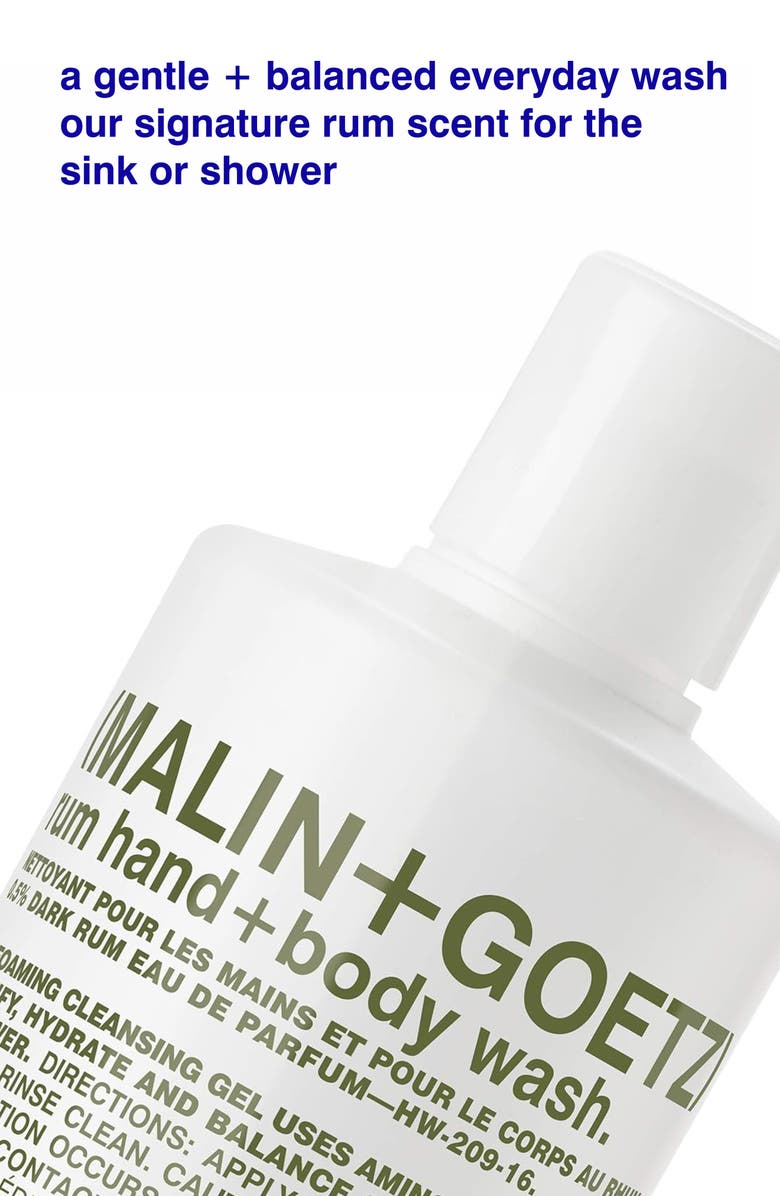 MALIN+GOETZ Jumbo Rum Body Wash $105 Value, Alternate, color, 
