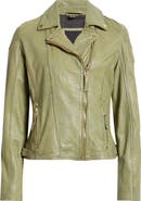 MAURITIUS Raizel Leather Moto Jacket