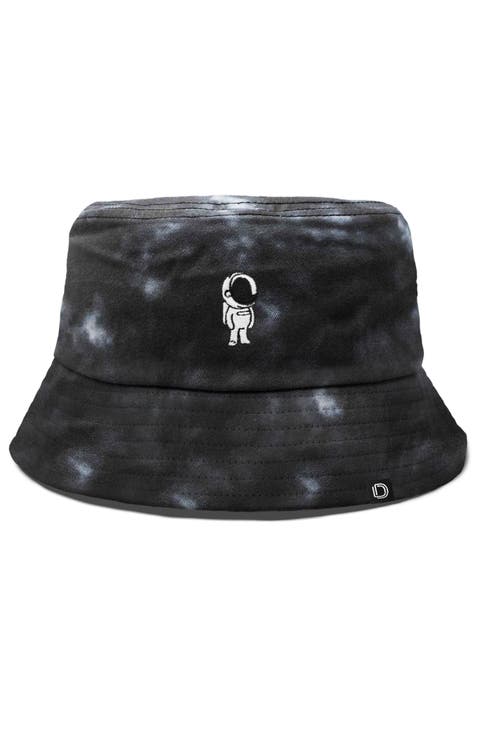 Mens Astronaut Cotton Bucket Hat