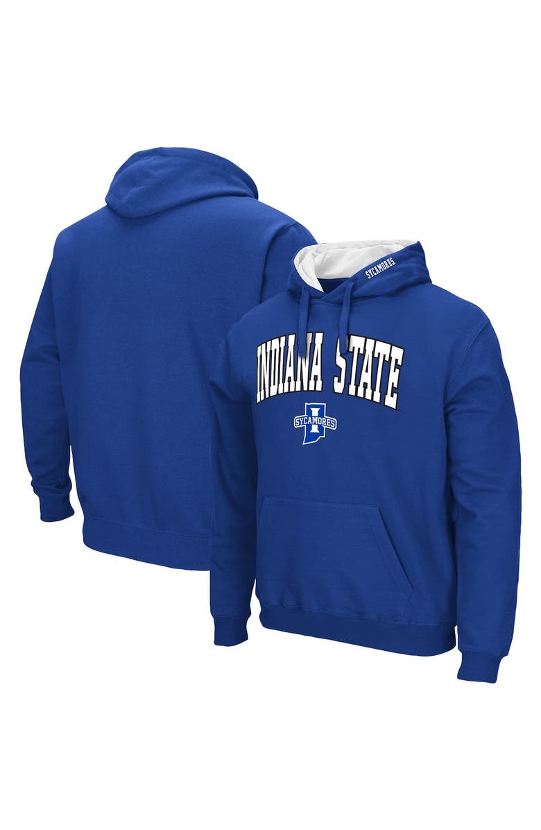 COLOSSEUM Men's Colosseum Royal Indiana State Sycamores Isle Pullover Hoodie, Alternate, color, Royal