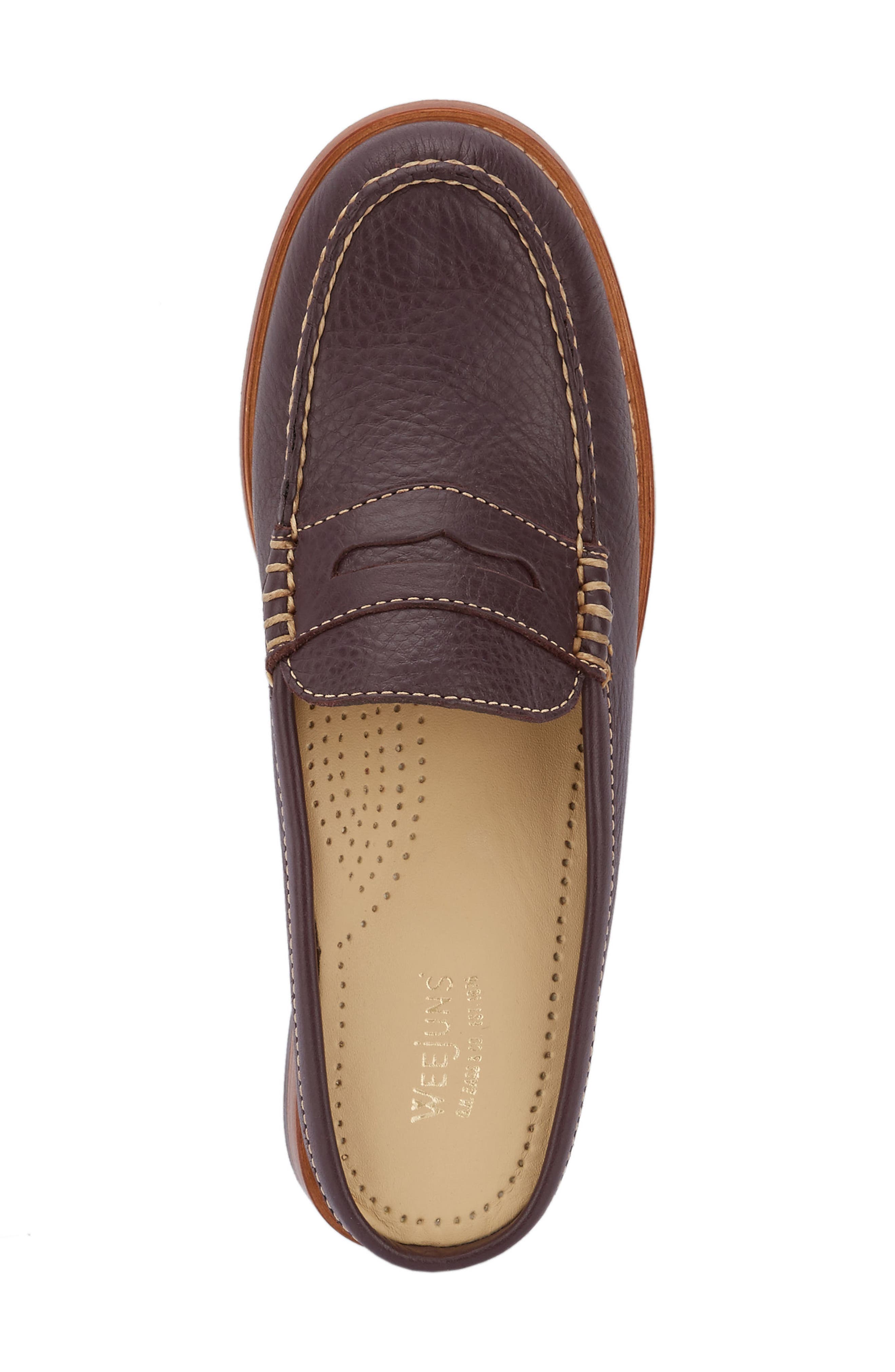 Wynn Loafer Mule, Alternate, color, EGGPLANT LEATHER