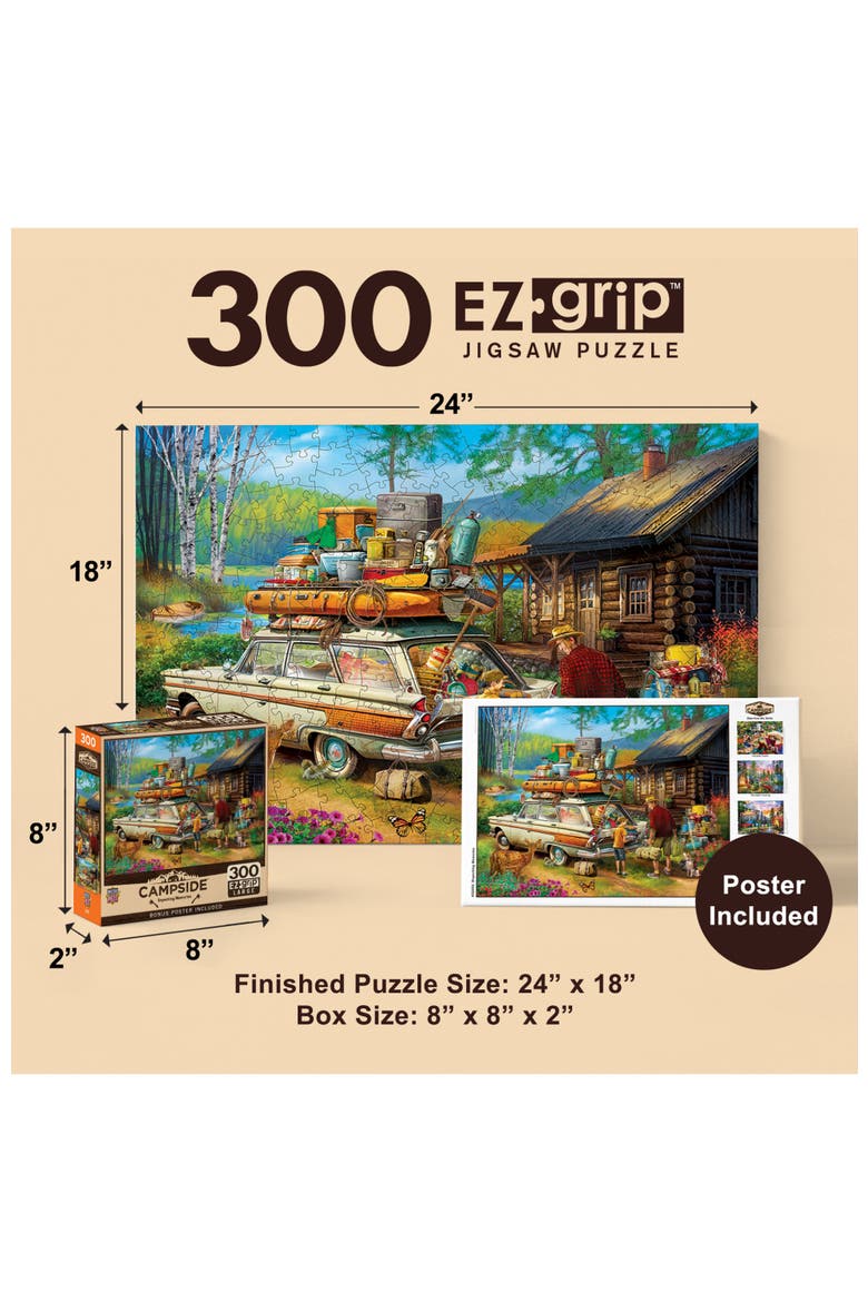 Unpacking Memories 300 Piece Puzzle, Alternate, color, Multicolor