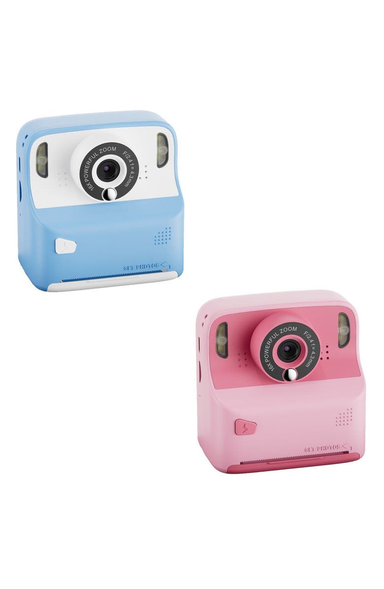 CONTIXO Snap 'n' Smile Instant Print Camera, Alternate, color, Blue Simple