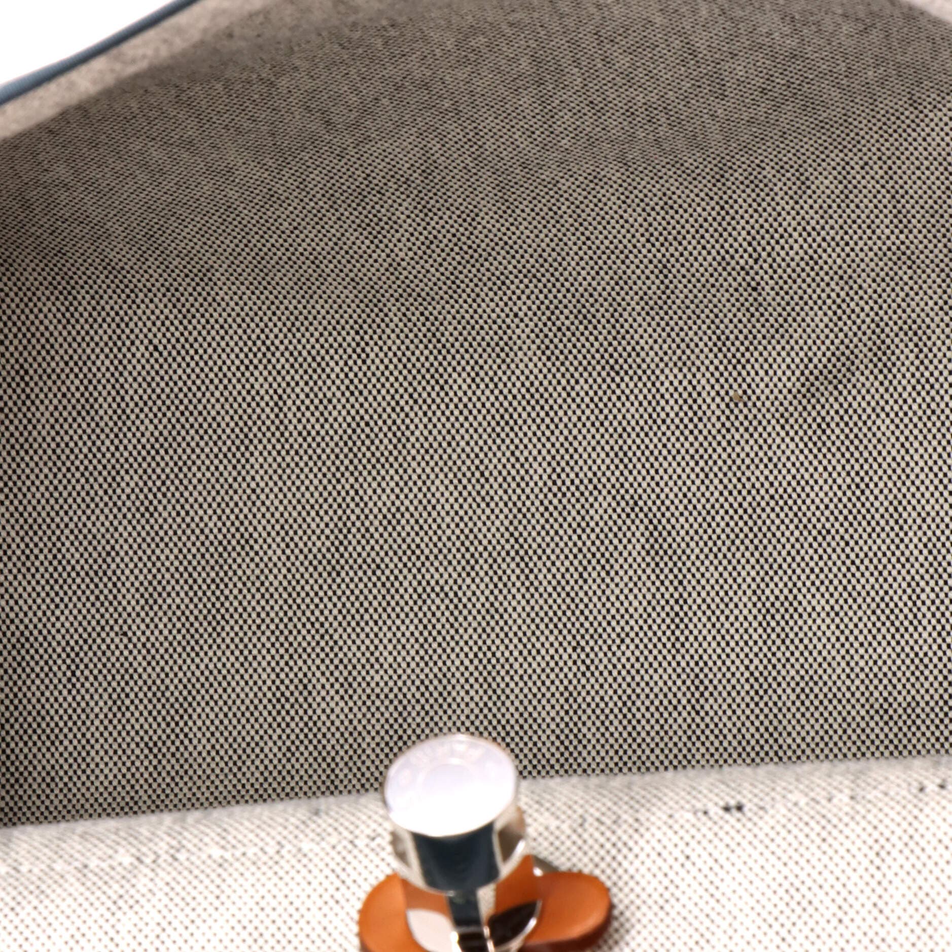 Pre-Owned Hermes Herbag Zip Berline Vache Canvas and Leather 39, Alternate, color, Vert Cypress