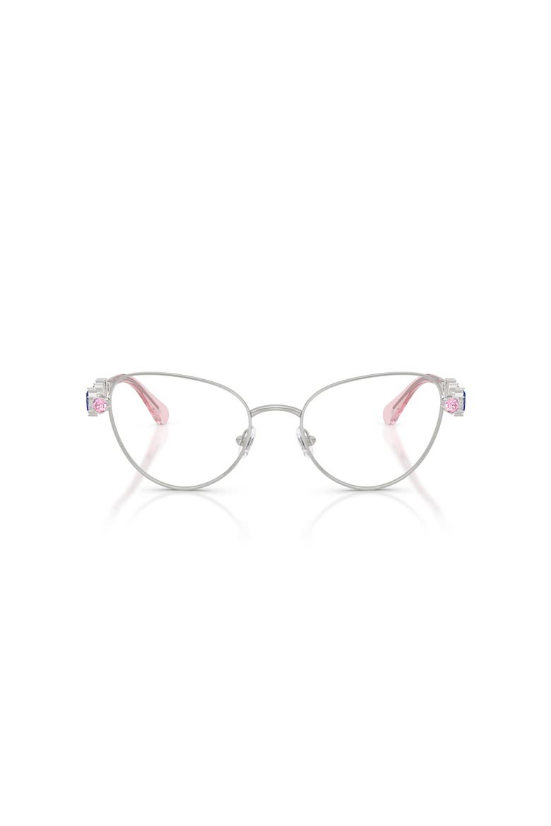 53mm Cat Eye optical glasses, Alternate, color, Silver