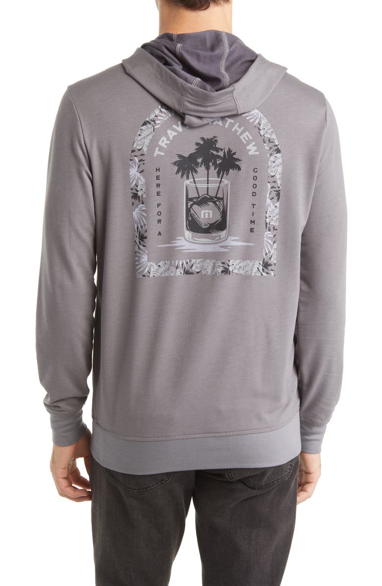 TravisMathew Two Weeks Off Graphic Hoodie, Alternate, color,