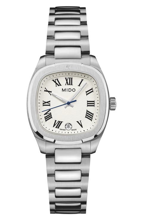 Multifort TV Bracelet Watch, 27.6mm x 28mm