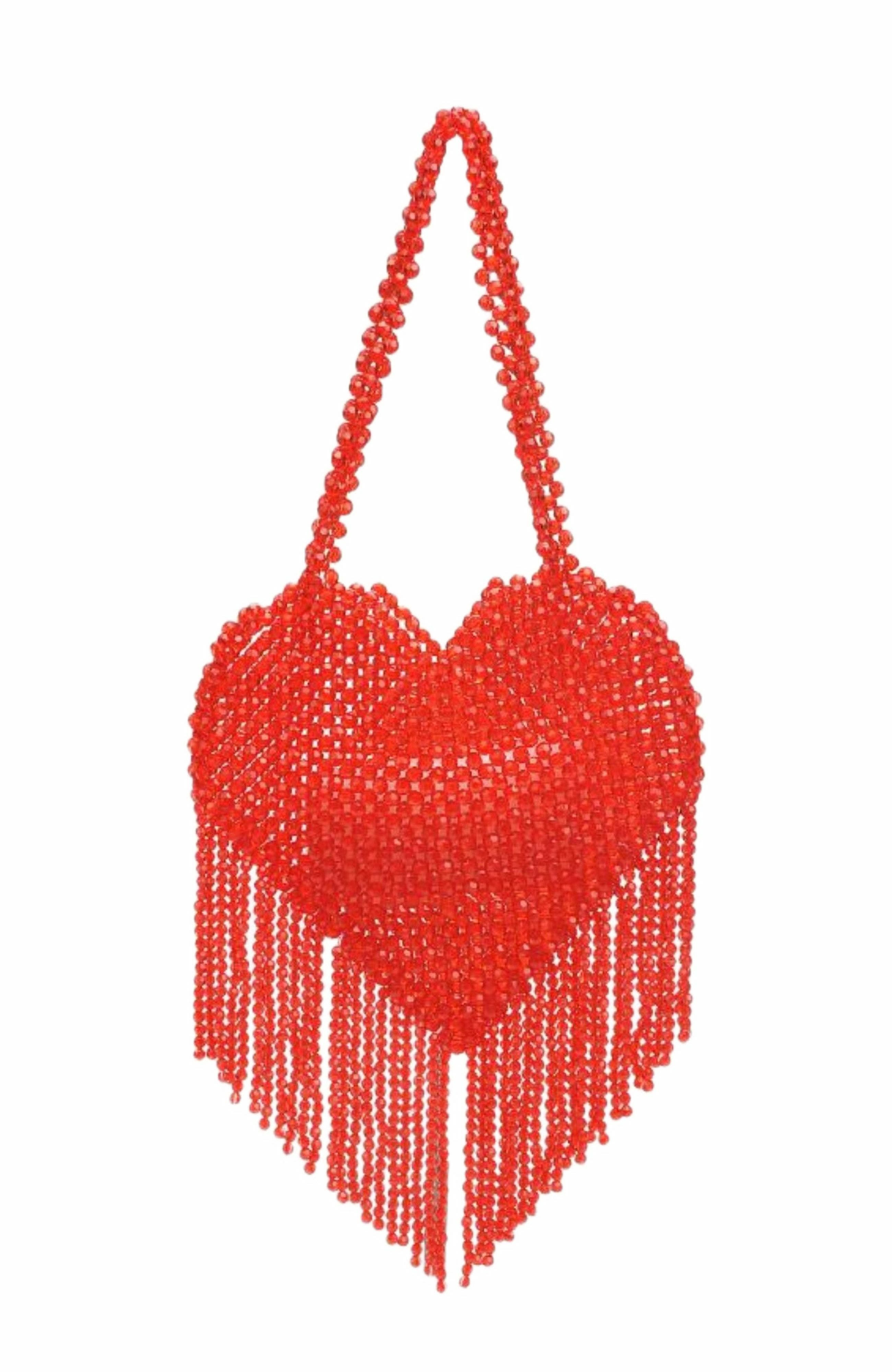 MODA LUXE Valeria Evening Bag, Main, color, Red