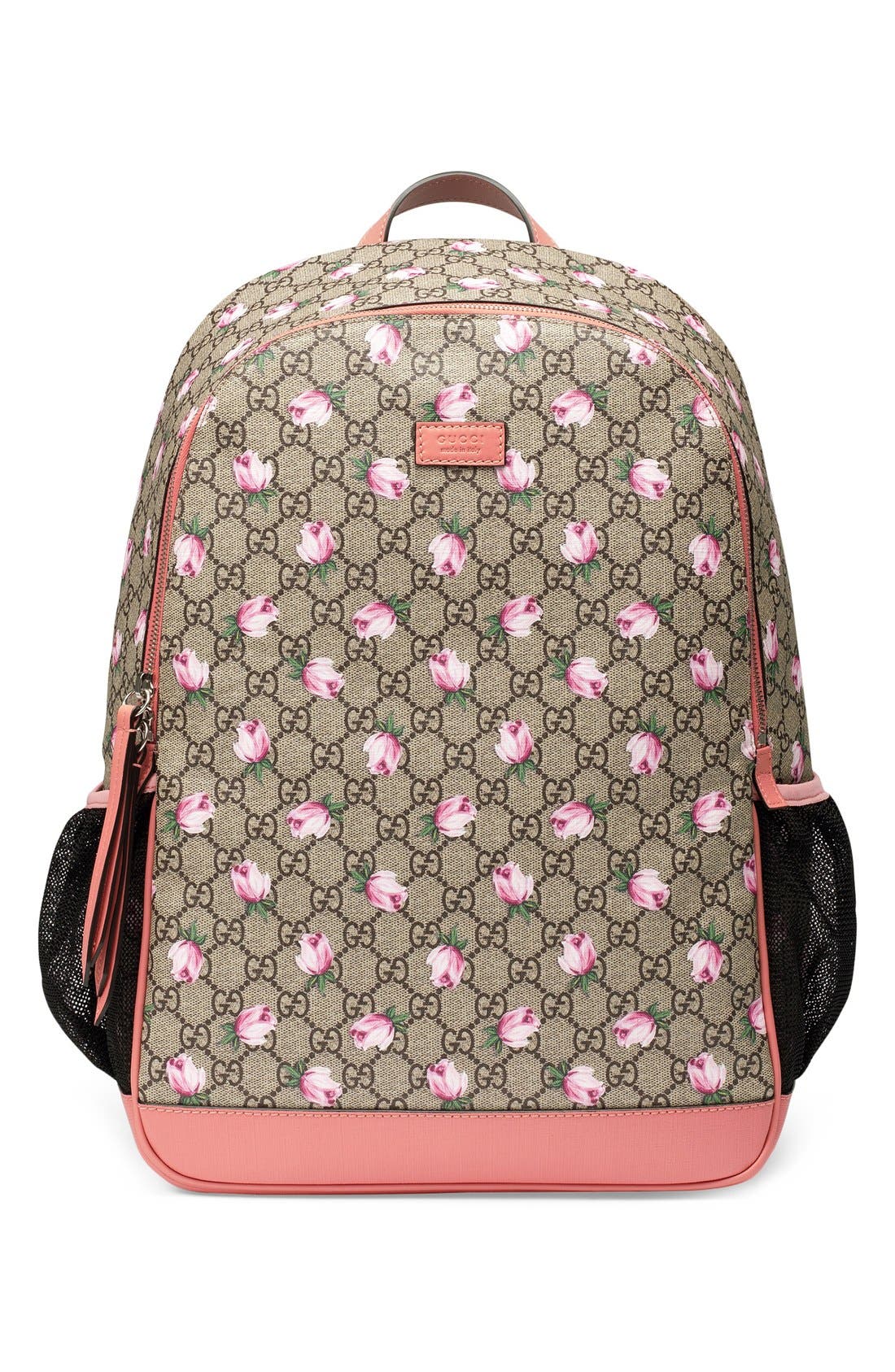 Gucci 'Pink Mama' Diaper Backpack, Main, color, 