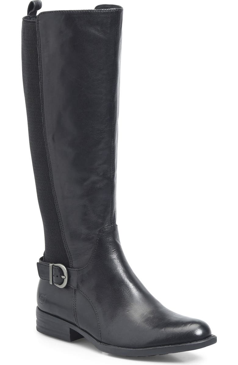 Børn Campbell Knee High Elastic Back Boot, Main, color,