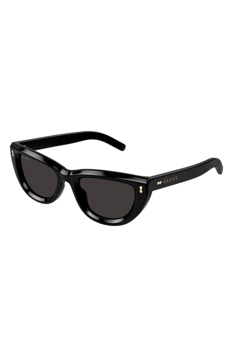 Gucci 51mm Cat Eye Sunglasses, Alternate, color, 
