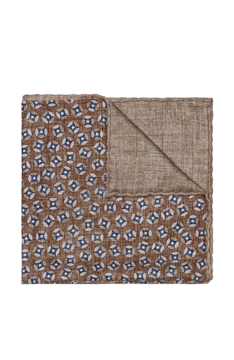 Brunello Cucinelli Silk pocket square, Main, color, 