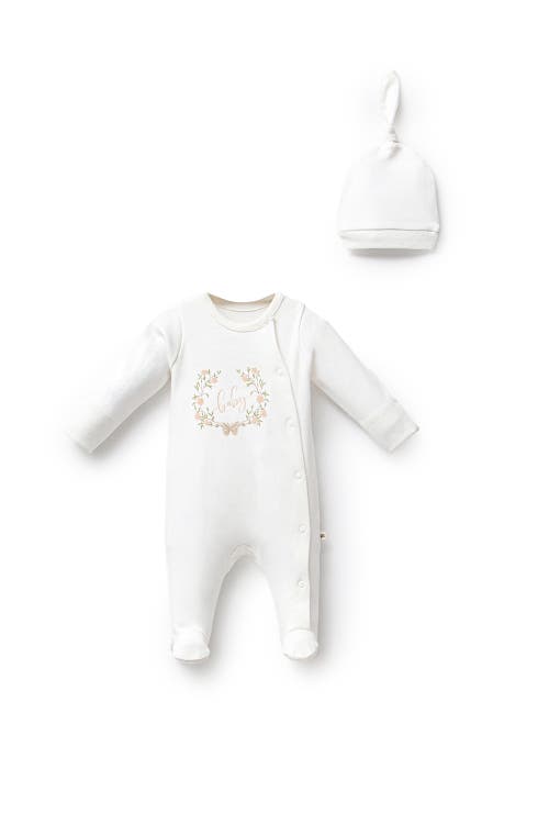 moi noi Flower Garland Outfit Set in Ivory  product