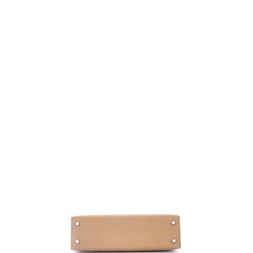 Pre-owned Hermes  Hermes Kelly Mini Ii Bag Tricolor Epsom With Palladium Hardware 20 In Black