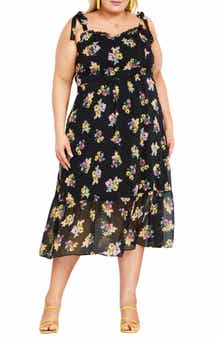 City Chic Ariadne Floral Sundress
