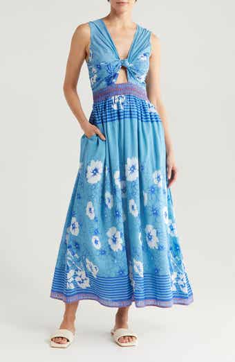 ALICIA BELL Willow Cutout Sleeveless Cover-Up Maxi Dress
