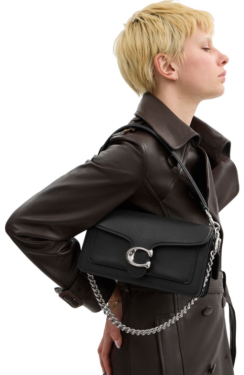 COACH Short Chunky Curb Chain Strap, Alternate, color,