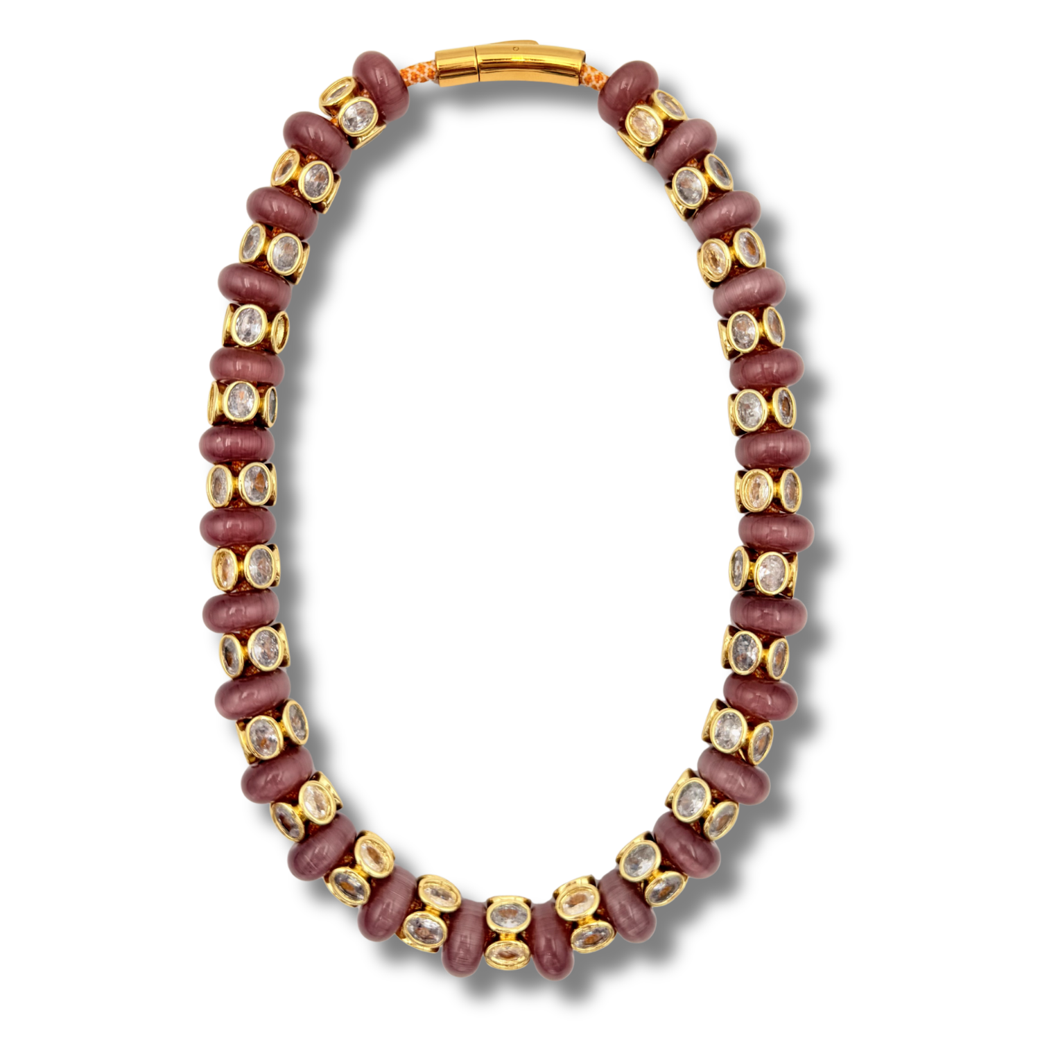 Holst + Lee Holst+lee Celestial Necklace In Purple
