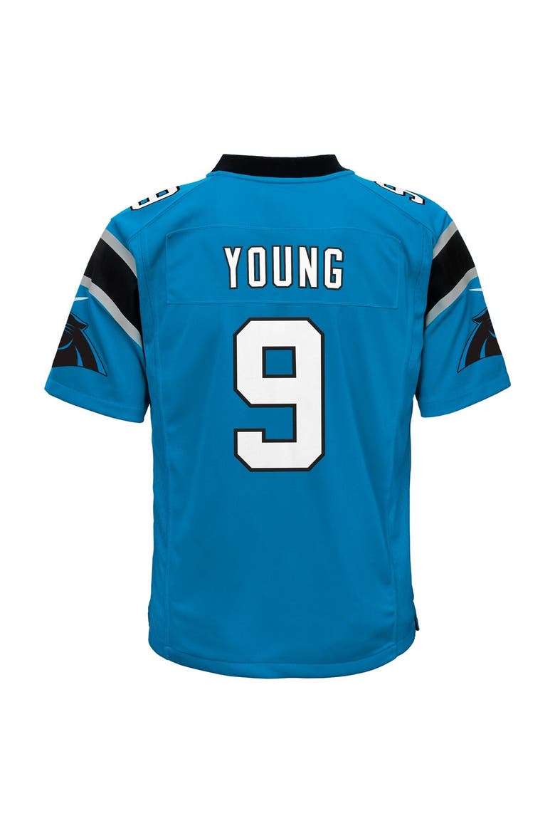 Youth Nike Bryce Young Blue Carolina Panthers Game Jersey, Alternate, color, Blue