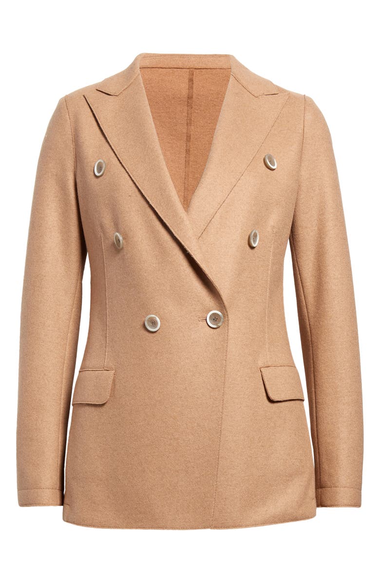 Eleventy Double Breasted Wool Blend Blazer, Alternate, color,