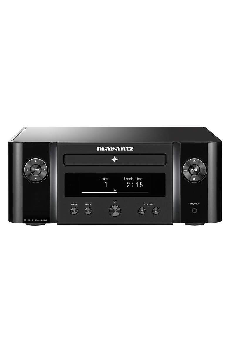 Marantz M-CR612 Network CD Receiver with HEOS, Bluetooth, and Voice Control, Main, color, Black