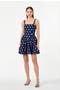 Navy Polka Dot