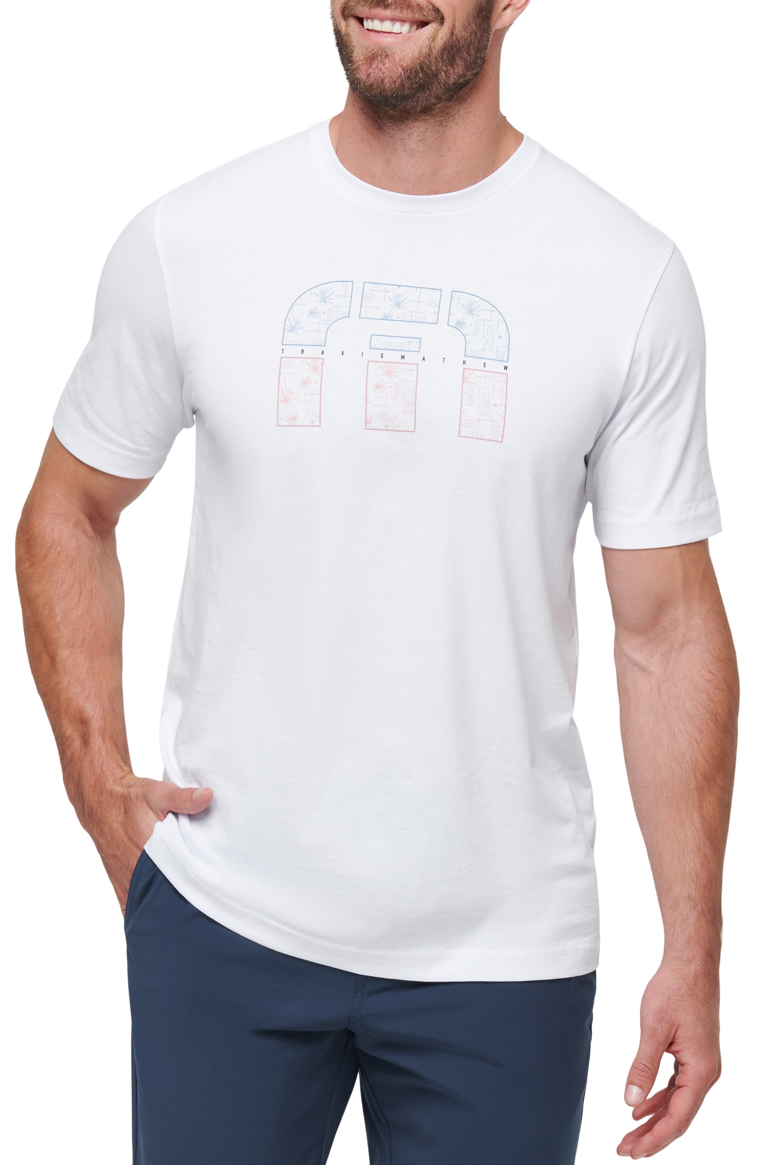 TravisMathew Shoes Optional Logo Graphic T-Shirt