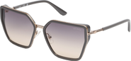 GUESS Geometric Cat Eye Sunglasses