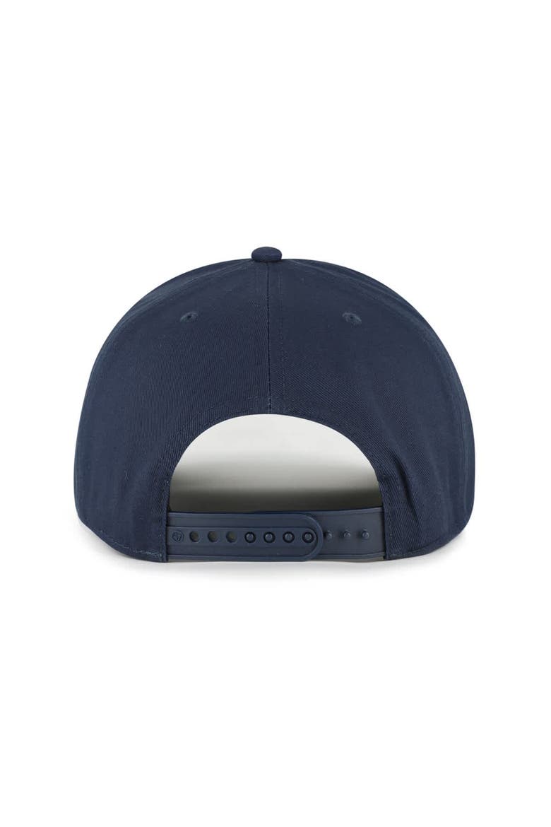 Men's '47  Navy West Virginia Mountaineers Rope Hitch Adjustable Hat, Alternate, color, Navy
