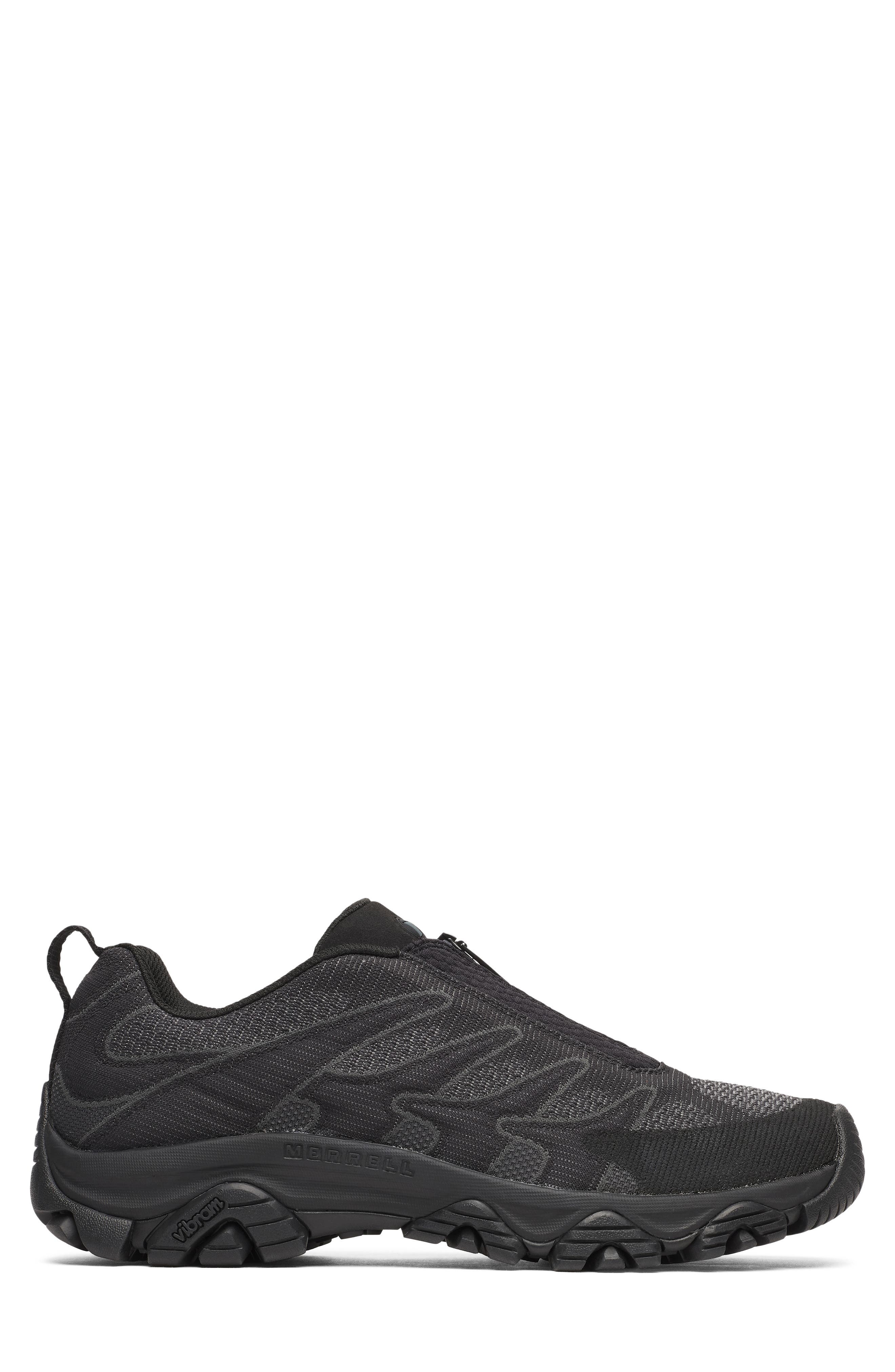 Moab 3 Trek Zip SE Hiking Shoe, Alternate, color, BLACK