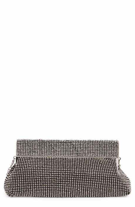 BCBG Shimmer Frame Clutch