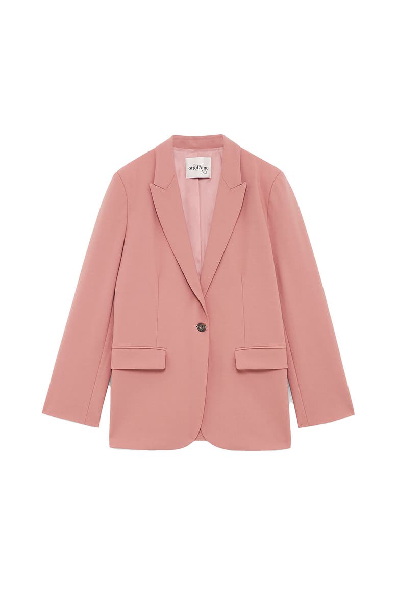 ottod'Ame Jacket With Button, Alternate, color, Blush Pink
