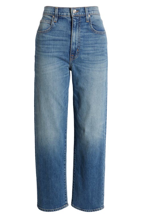 Shop Slvrlake London High Waist Ankle Straight Leg Jeans In Nothing To Lose