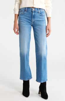 MOTHER The Rambler Ankle Wide Leg Jeans