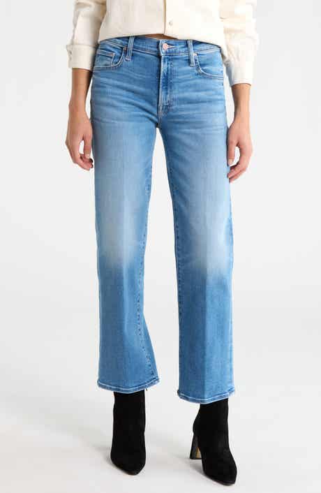 MOTHER The Rambler Ankle Wide Leg Jeans
