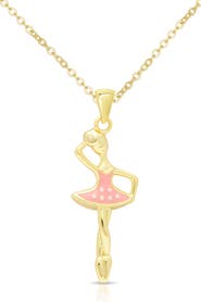 Lily Nily Kids' Ballerina Pendant Necklace