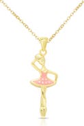 Lily Nily Kids' Ballerina Pendant Necklace