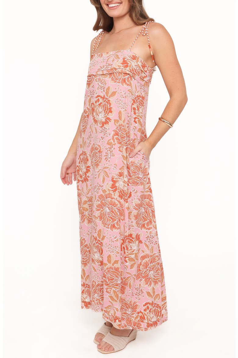 Kahlie Floral Maxi Dress, Alternate, color, PINK FLORAL
