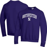Champion Men's Champion  Purple Northwestern Wildcats Arch Over Logo Pullover Sweatshirt