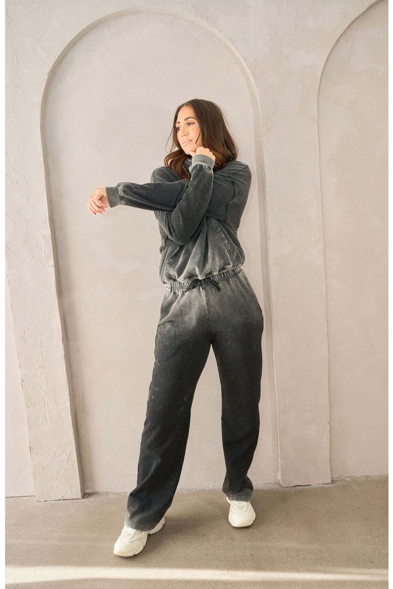 Homebody Women's Hoodie, Alternate, color, Midnight Washed