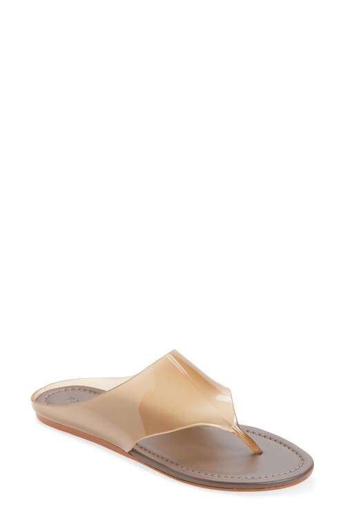 FARM Rio Jelly Flat Flip Flop in Walnut at Nordstrom, Size 10