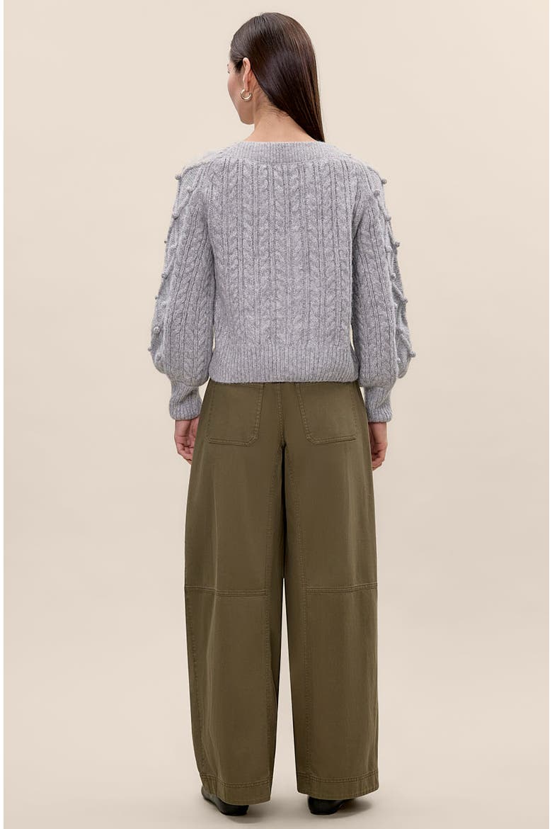 Petra Cardigan, Alternate, color, Light Grey