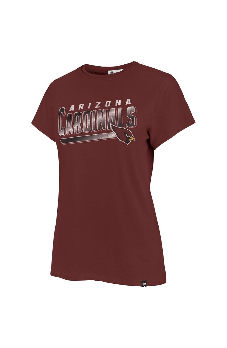 '47 Women's '47 Cardinal Arizona Cardinals Pep Up Frankie T-Shirt, Alternate, color, Cardinal