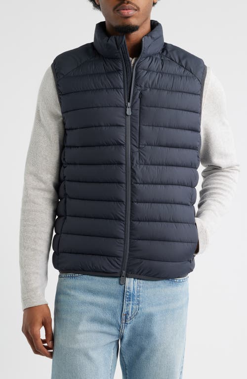 Save The Duck Ari Water Resistant Puffer Vest In Gray