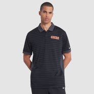 Nike Men's Nike  Black San Francisco 49ers 2025 Rivalries Collection Sideline Victory Striped Dri-FIT Polo