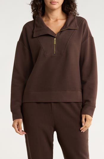 Forever Ottoman Quarter Zip Sweatshirt