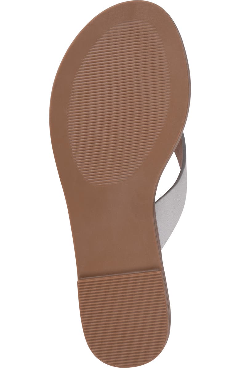GOOD CHOICE NEW YORK Lumi Embellished Flip Flop, Alternate, color, Ice