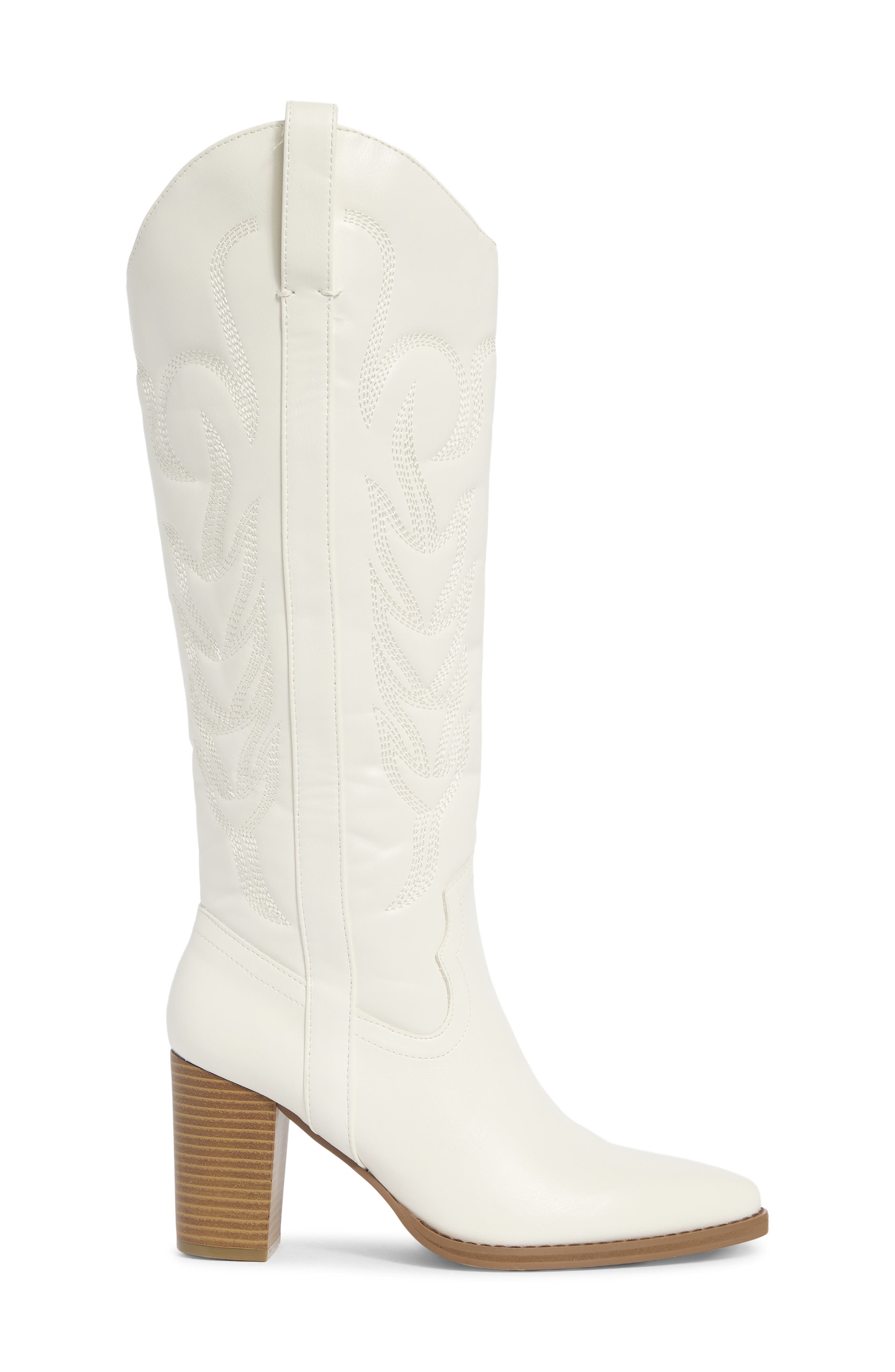 Coconuts by Matisse Aden Western Boot, Alternate, color, Ivory